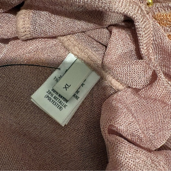 St John New Sparkle Sunburst Pleated Halter Chain Neck Gown Size XL $2,995.00 - Picture 10 of 16